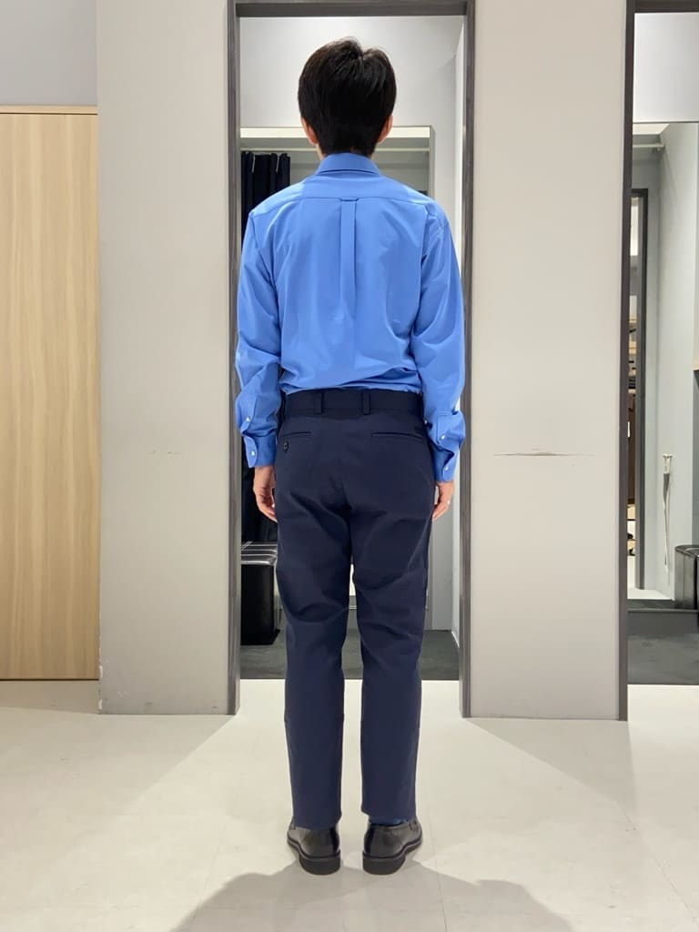 わいずみさんの「TAKEO KIKUCHI｜【Made in JAPAN】播州織 ヘリンボン ストレート パンツ」を使ったコーディネート