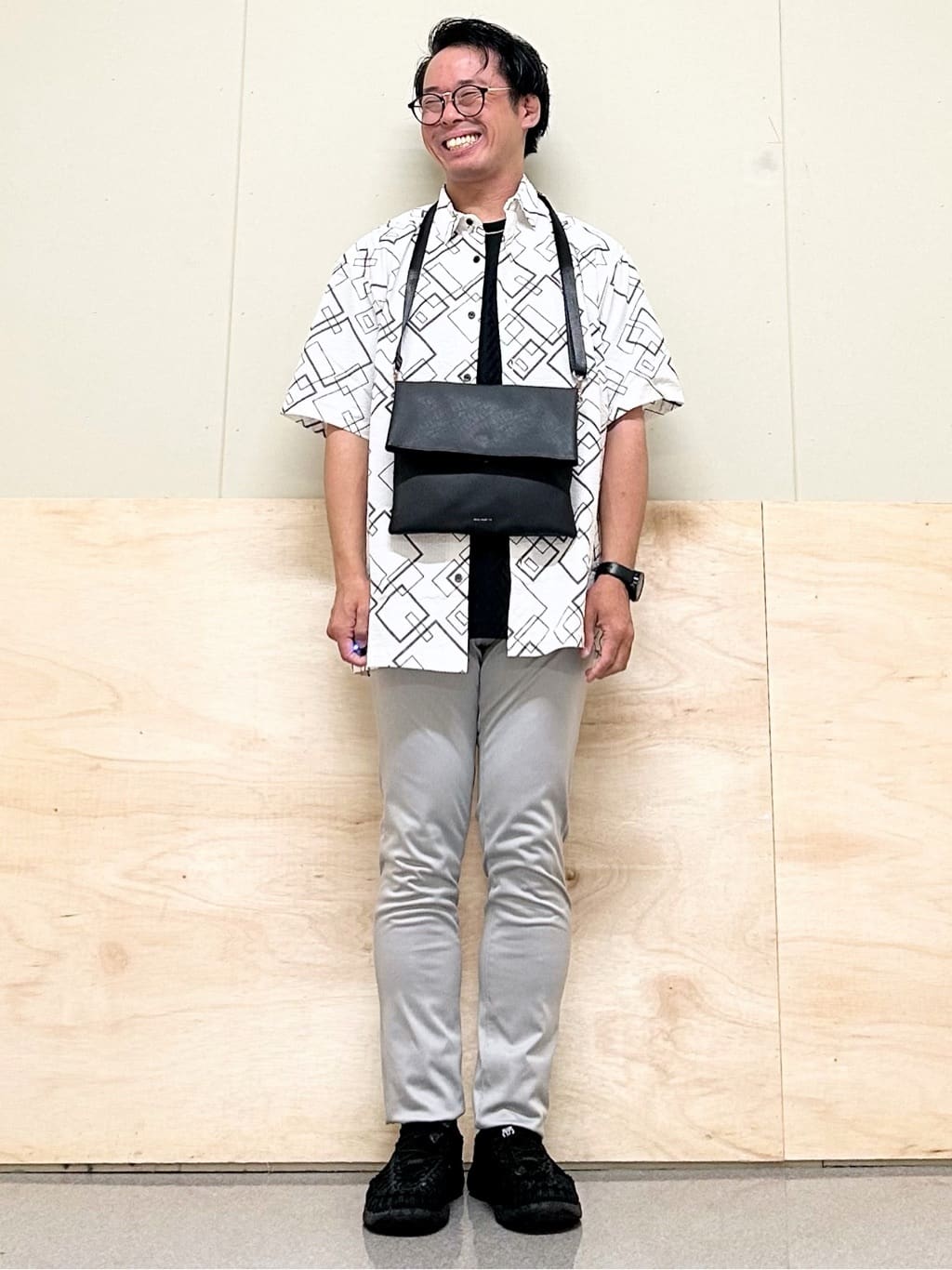KENJI Iさんの「THE SHOP TK｜2WAYクラッチバッグ【冠婚葬祭/ビジネス/セレモニー/パーティー】」を使ったコーディネート