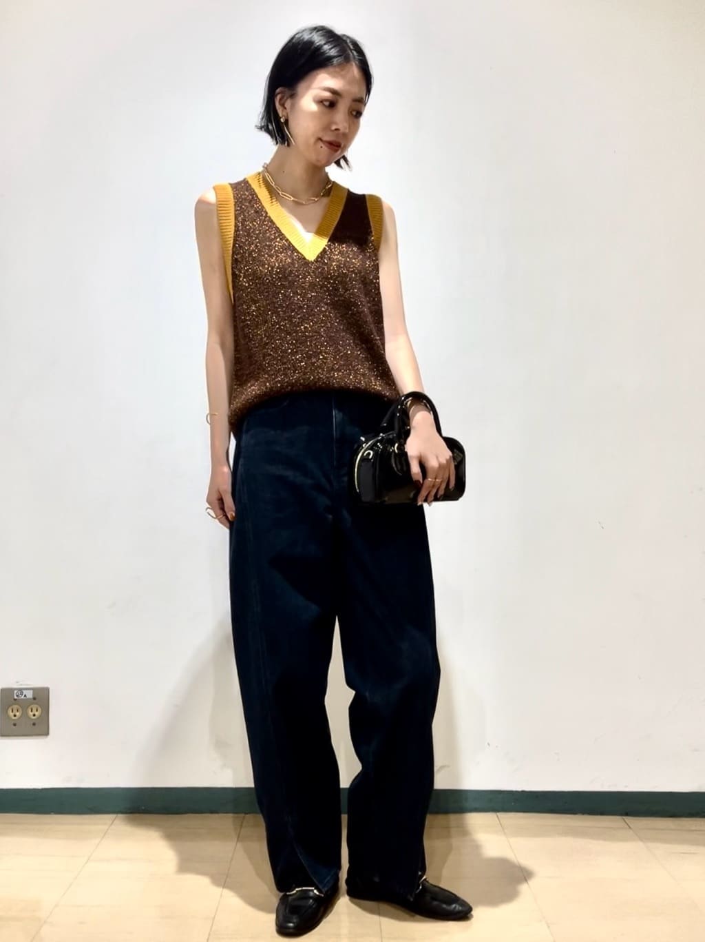 RISAさんの「UNTITLED｜【追加/日本製】メッシュベルト」を使ったコーディネート