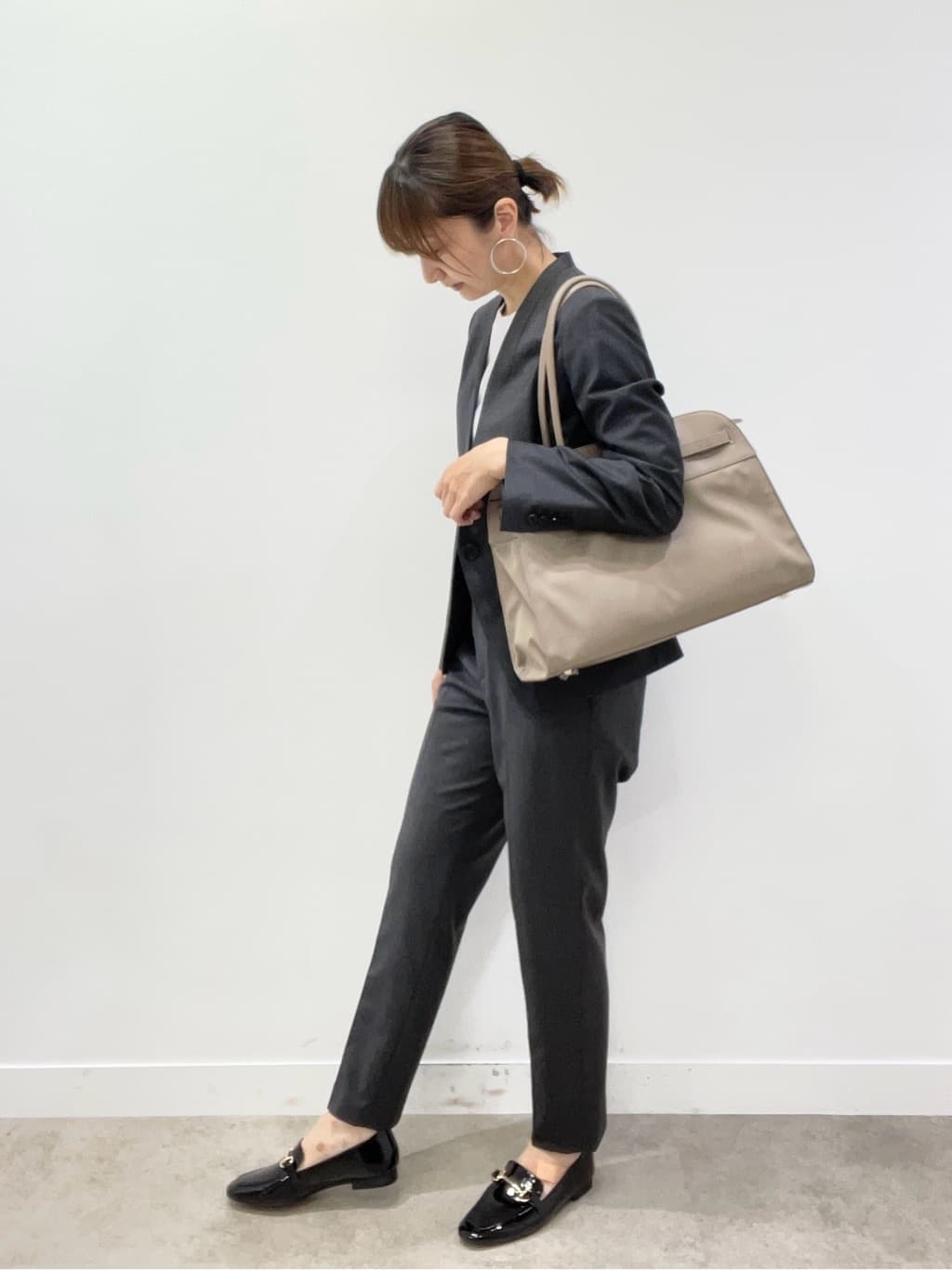 KAYOさんの「UNTITLED｜【古畑星夏さん着用/追加/本革/日本製】オーバルベルト30mm」を使ったコーディネート