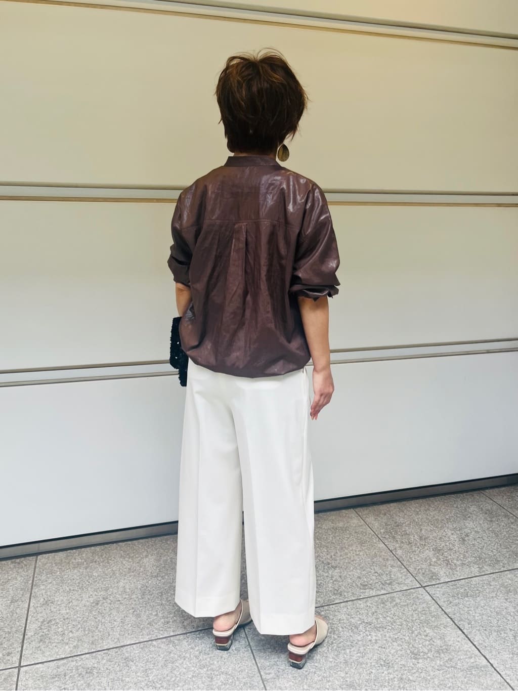 sayakaさんの「UNTITLED｜【古畑星夏さん着用/追加/本革/日本製】オーバルベルト30mm」を使ったコーディネート