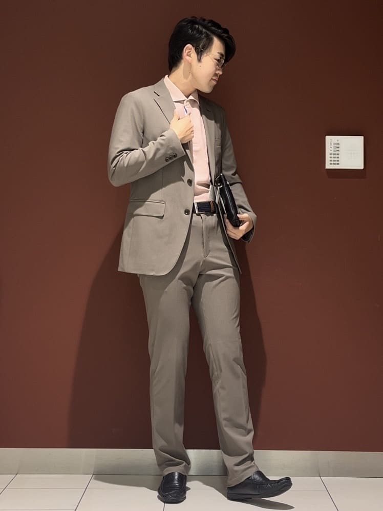 ジュンさんの「TAKEO KIKUCHI｜【抗菌防臭／9色5サイズ展開】ハニカムメランジ ポロシャツ」を使ったコーディネート