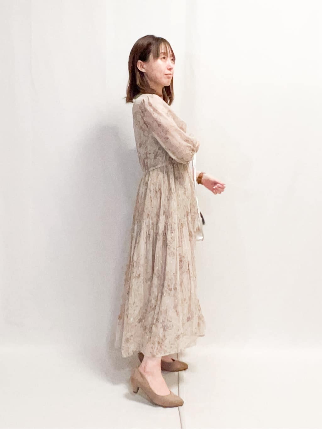 なーさんさんの「grove｜【人間工学】つつまれフィットパンプス【入卒対応可】」を使ったコーディネート