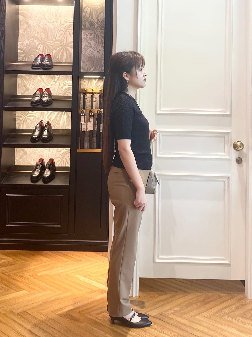 c.wさんの「DRESSTERIOR｜◆【ショルダー/2ＷＡＹ】ミニボストン」を使ったコーディネート