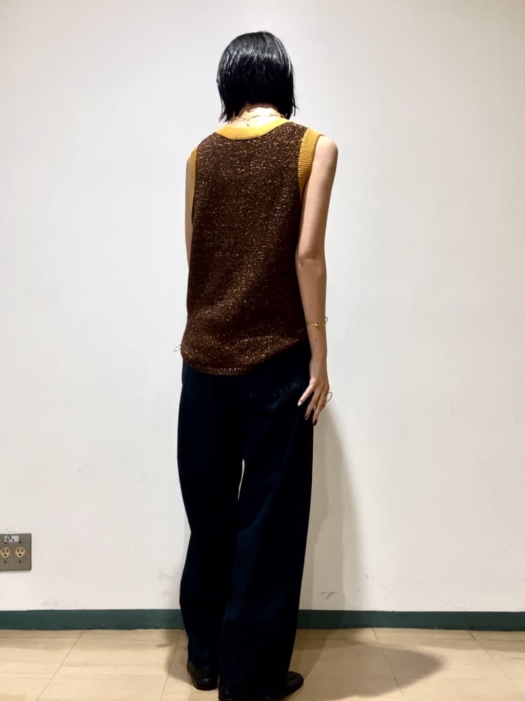 RISAさんの「UNTITLED｜【追加/日本製】メッシュベルト」を使ったコーディネート