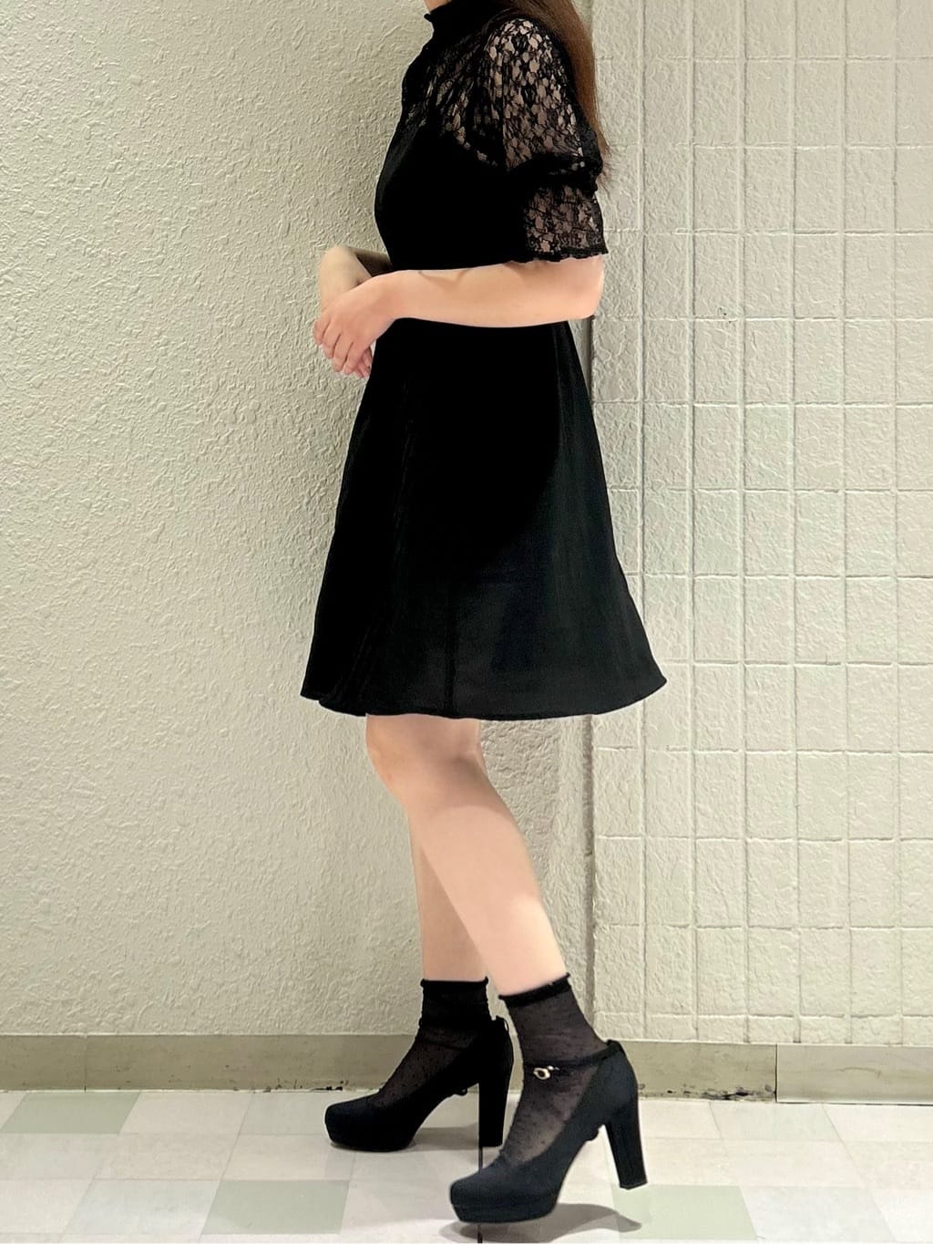 takeさんの「ESPERANZA｜3WAYチャンキーヒールパンプス」を使ったコーディネート