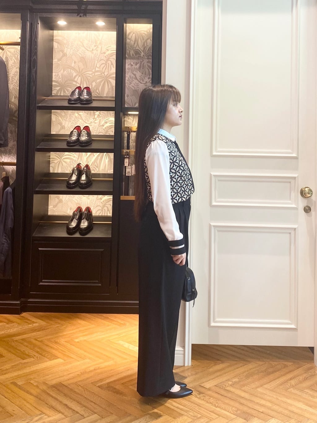 c.wさんの「DRESSTERIOR｜◆【ショルダー/2ＷＡＹ】ミニボストン」を使ったコーディネート