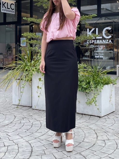 maiさんの「ESPERANZA｜◆【ラク盛り／サンダル】リピーター続出／脚長美脚　ラク盛り厚底サンダル　24年Ver」を使ったコーディネート