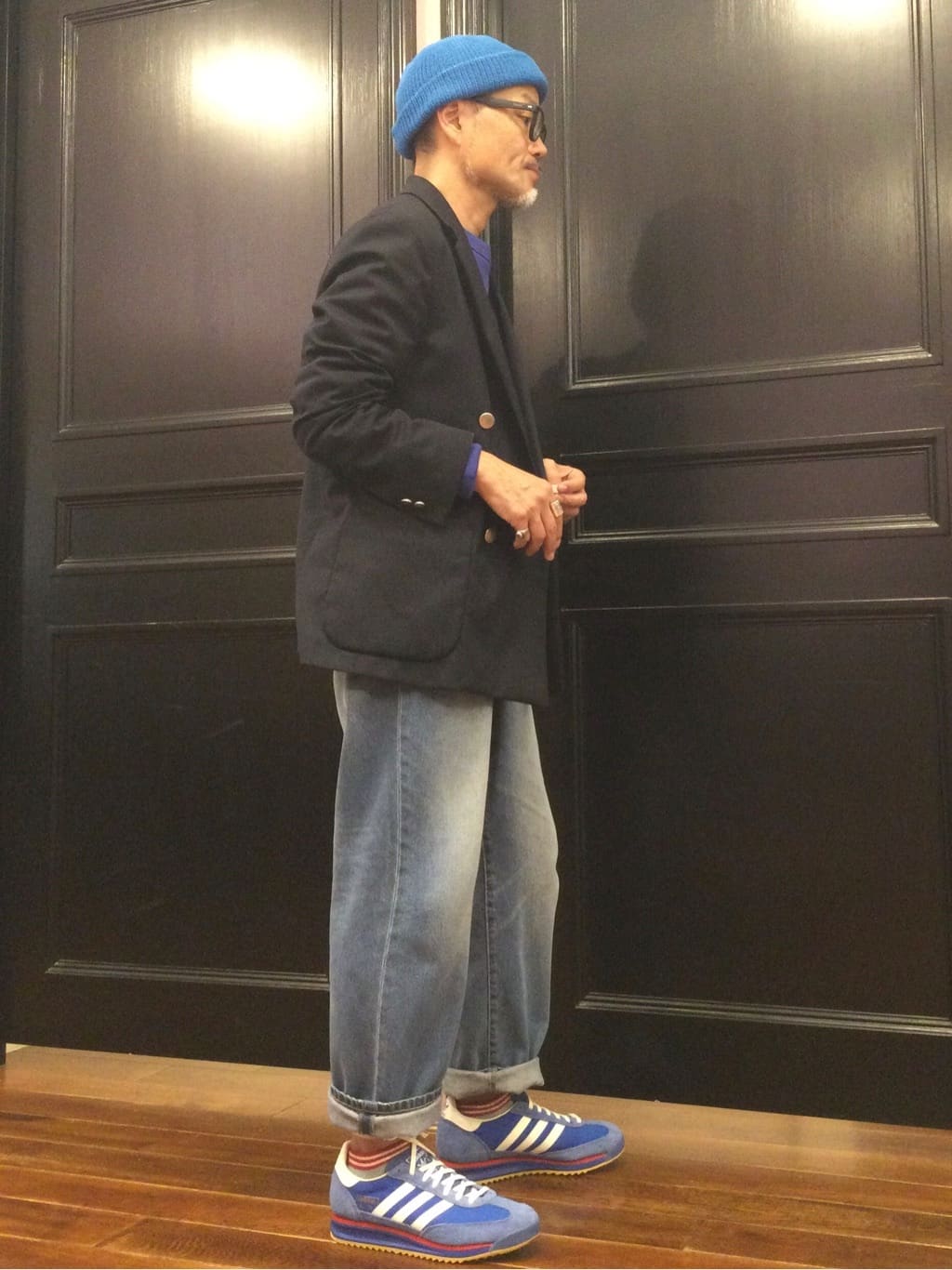 torigoeさんの「DRESSTERIOR｜ボーダーショートソックス」を使ったコーディネート