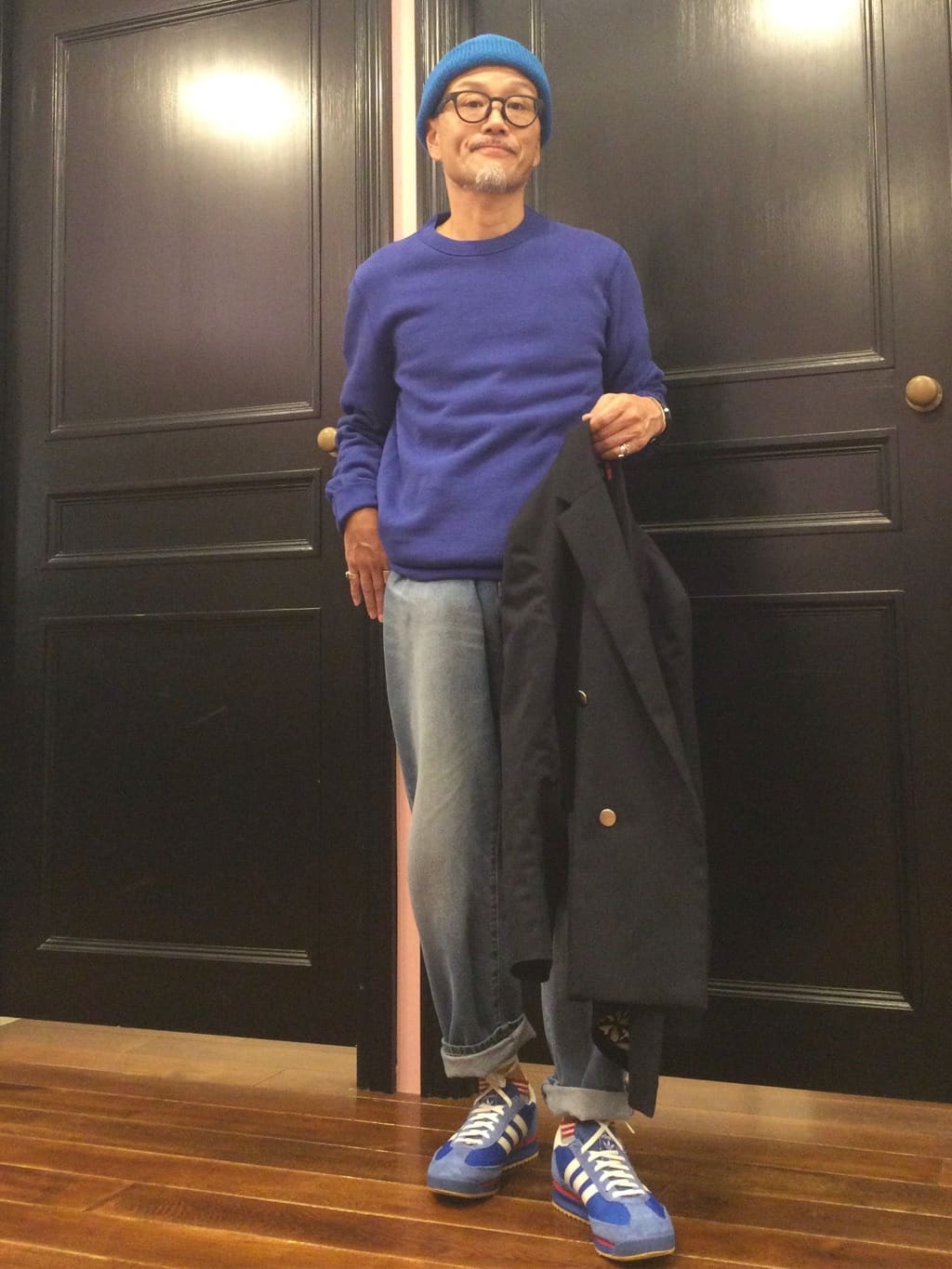 torigoeさんの「DRESSTERIOR｜ボーダーショートソックス」を使ったコーディネート