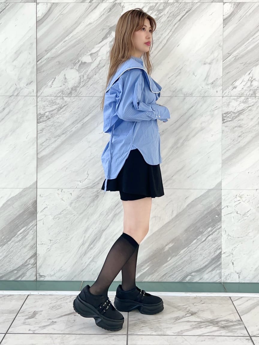 ayaさんの「ESPERANZA｜《先行予約》ダブルストラップスニーカー」を使ったコーディネート