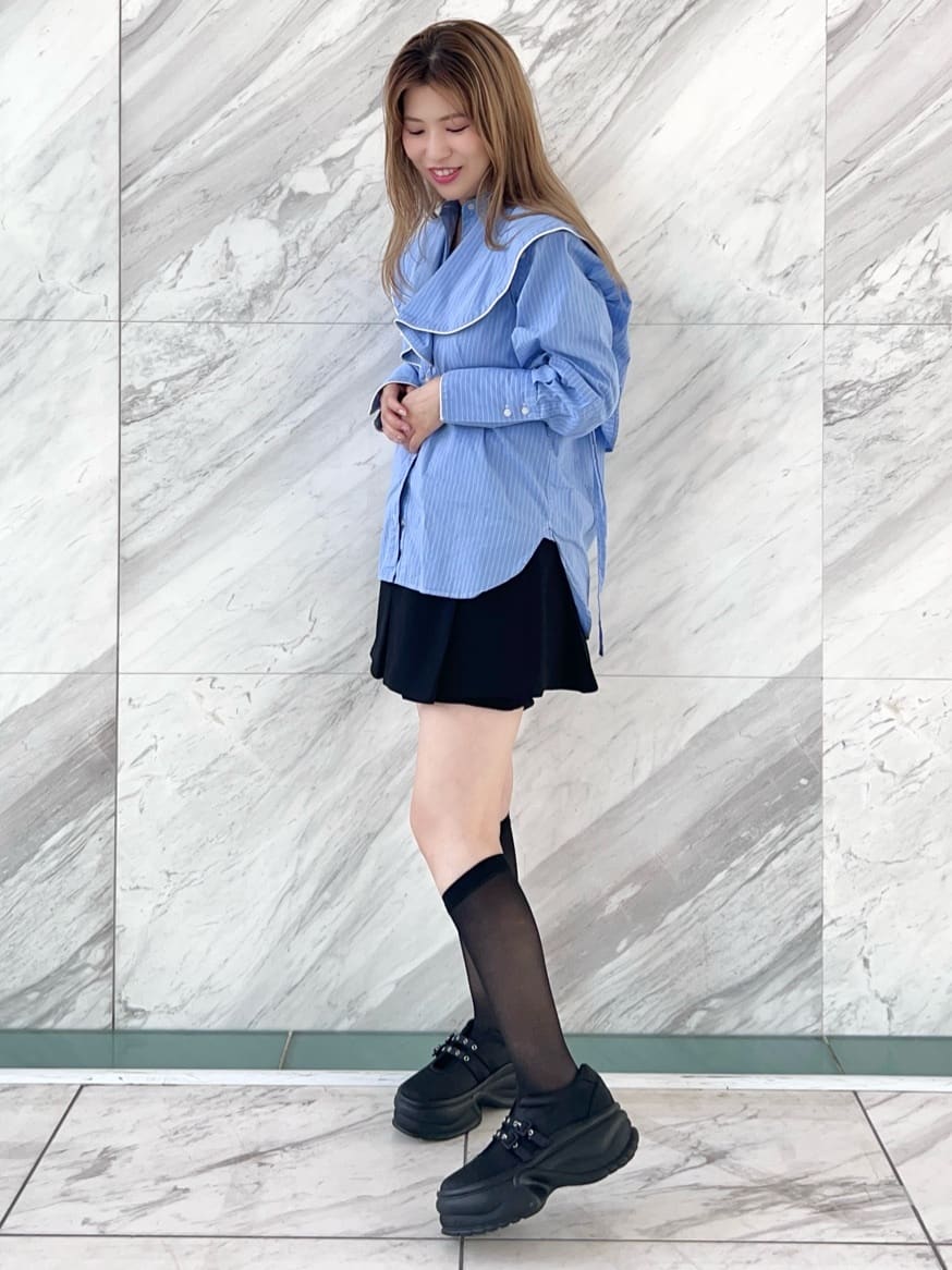 ayaさんの「ESPERANZA｜《先行予約》ダブルストラップスニーカー」を使ったコーディネート