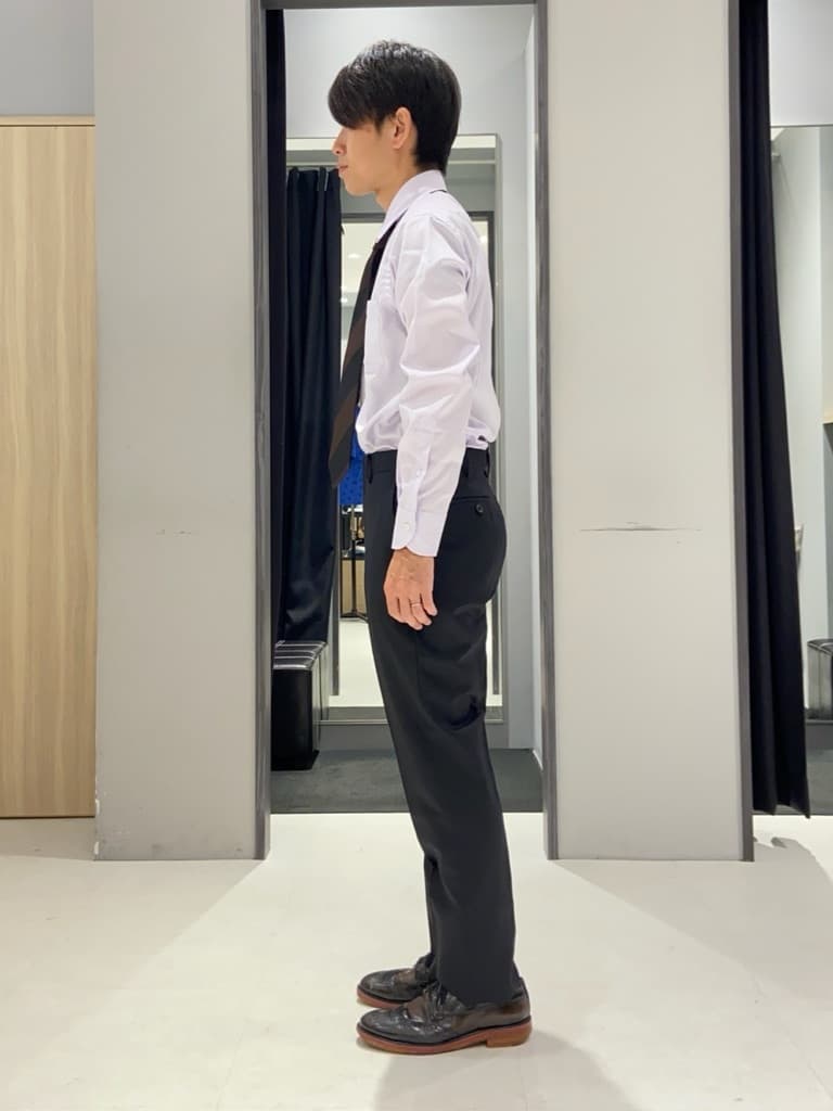 わいずみさんの「TAKEO KIKUCHI｜【Made in JAPAN】矢絣（やがすり）スーツ／スリーピース対応」を使ったコーディネート