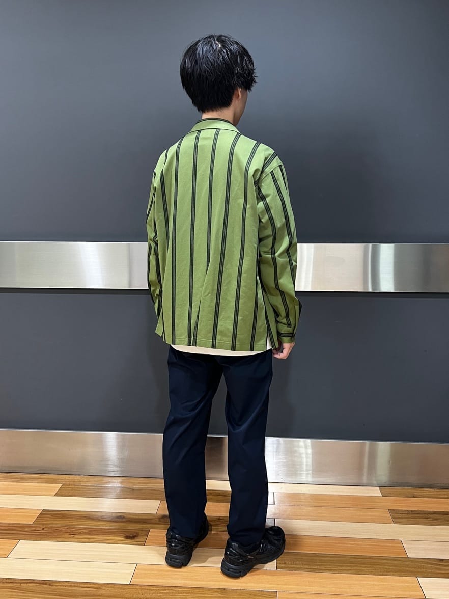 yutoさんの「TAKEO KIKUCHI｜【抗菌防臭／5サイズ展開】ハイゲージポンチ Tシャツ」を使ったコーディネート