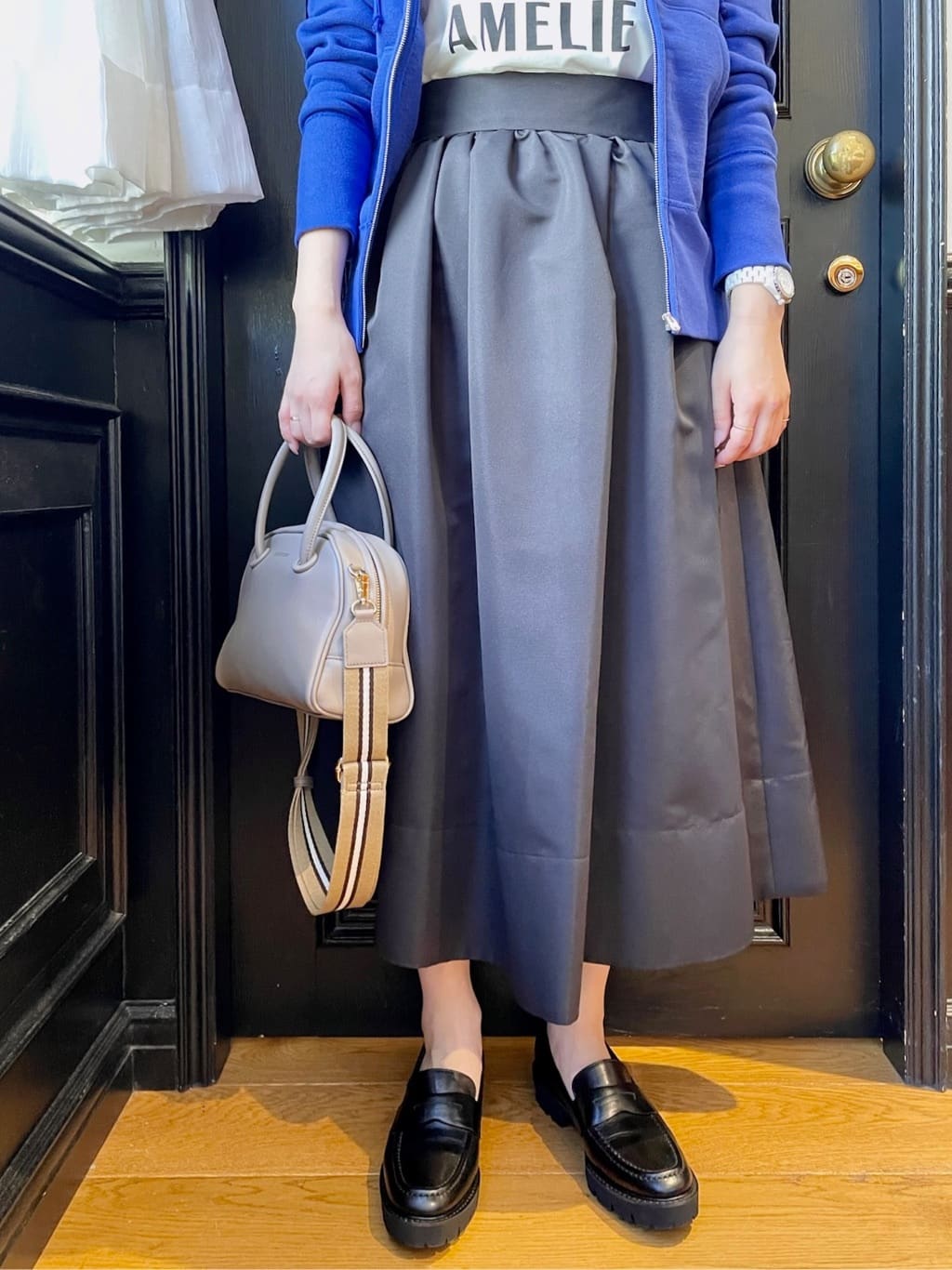 minowaさんの「DRESSTERIOR｜デキシー吊裏毛ジップアップパーカ」を使ったコーディネート