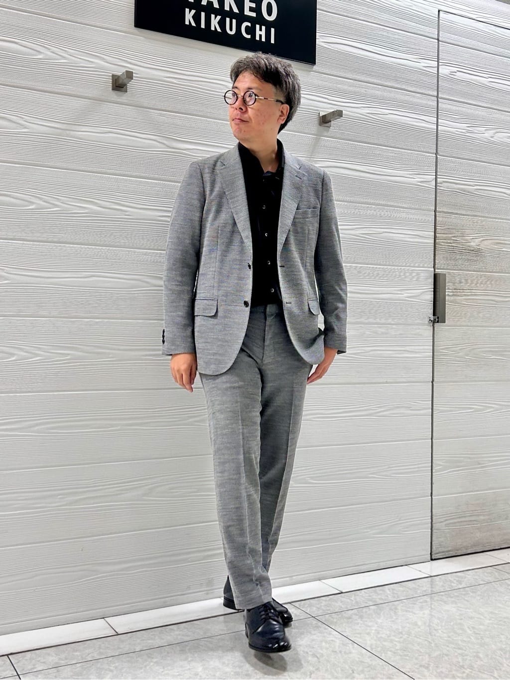 すーさんの「TAKEO KIKUCHI｜日本製 Uチップ ドレスシューズ」を使ったコーディネート
