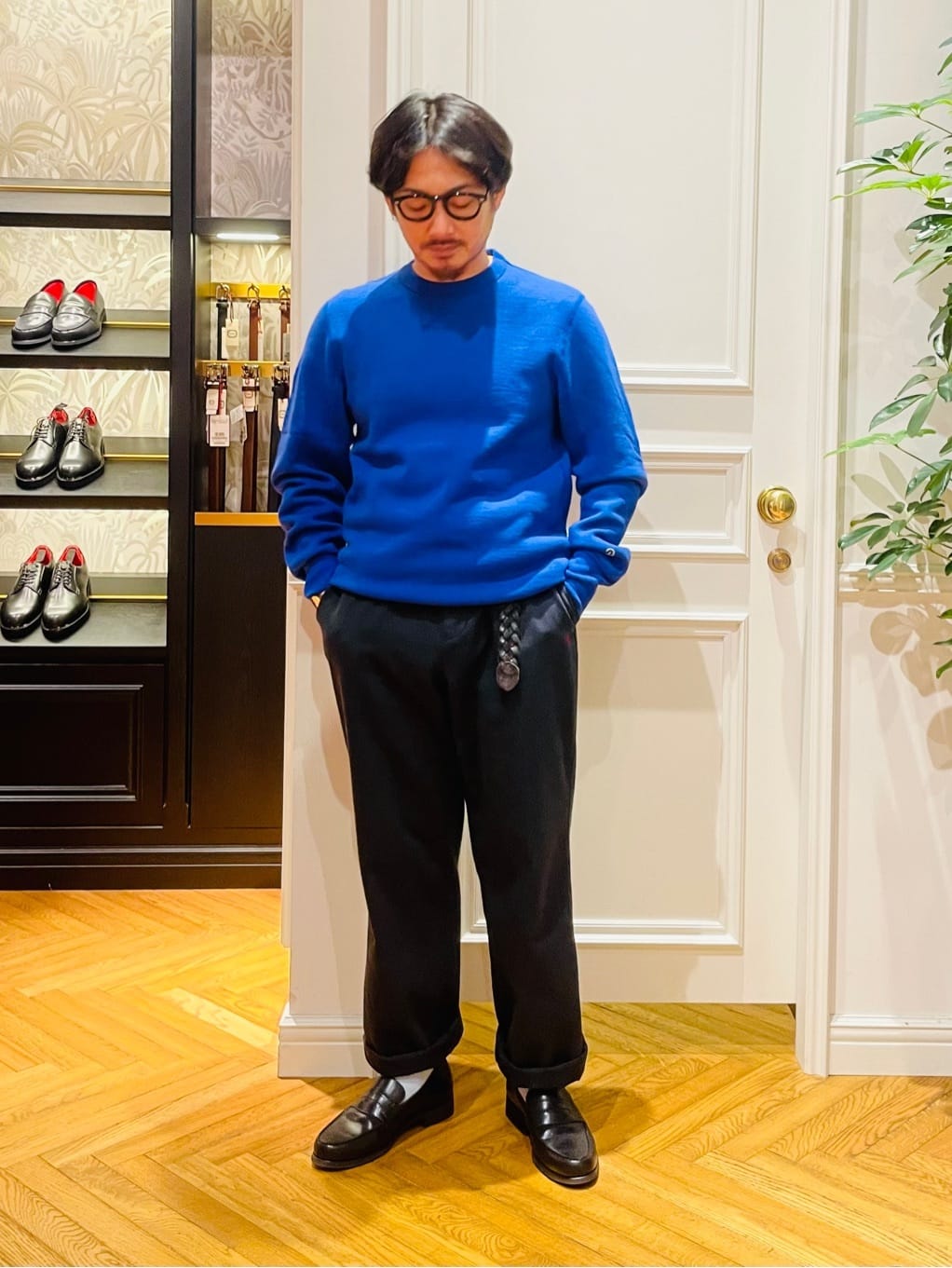鶴田大士さんの「DRESSTERIOR｜【撥水加工/Safari5月号掲載】ローファー」を使ったコーディネート