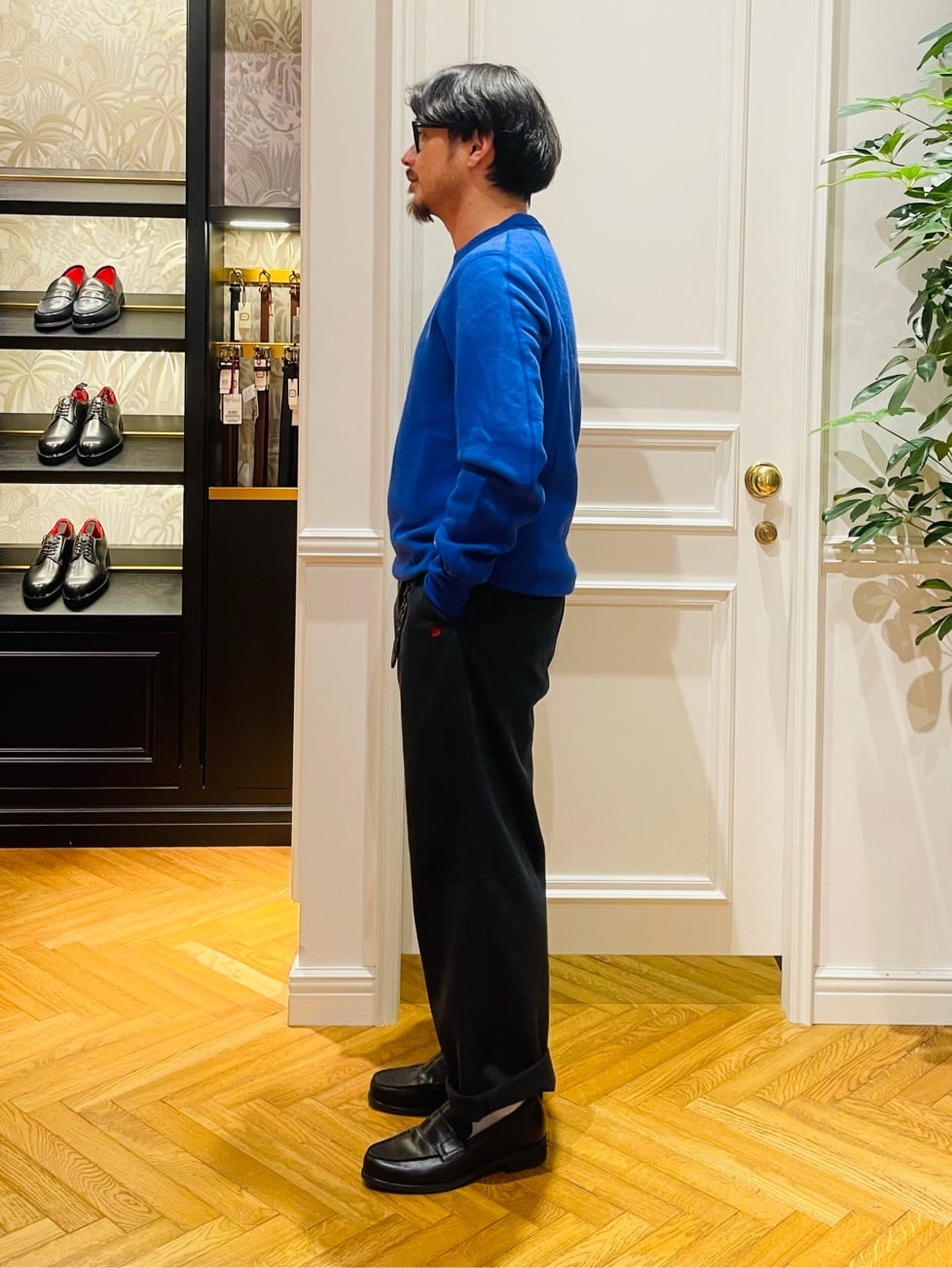 鶴田大士さんの「DRESSTERIOR｜【撥水加工/Safari5月号掲載】ローファー」を使ったコーディネート
