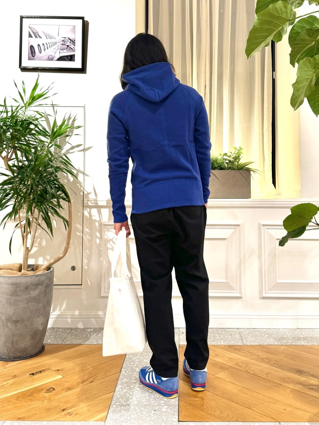 kawarataniさんの「DRESSTERIOR｜【ベストセラー】デキシー吊裏毛ジップアップパーカ」を使ったコーディネート