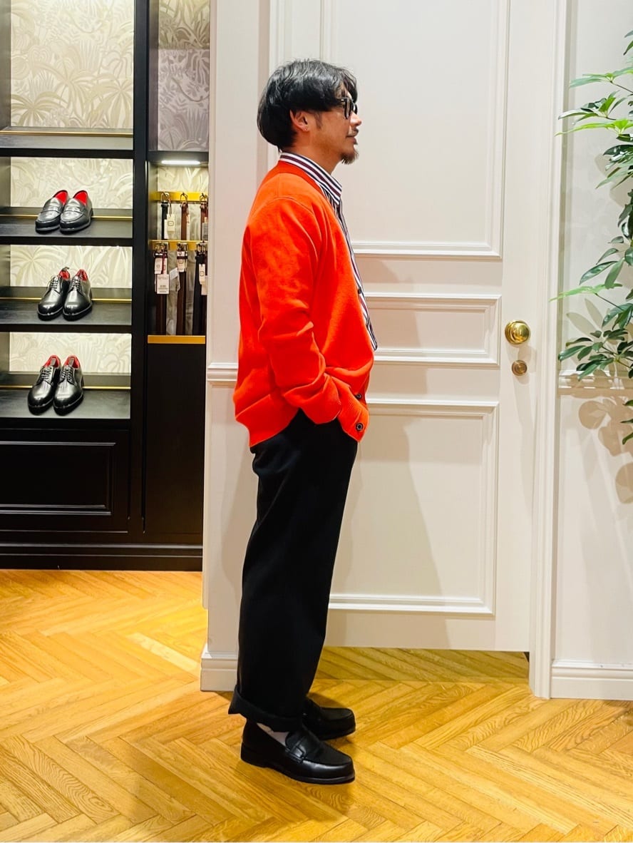 鶴田大士さんの「DRESSTERIOR｜【撥水加工/Safari5月号掲載】ローファー」を使ったコーディネート