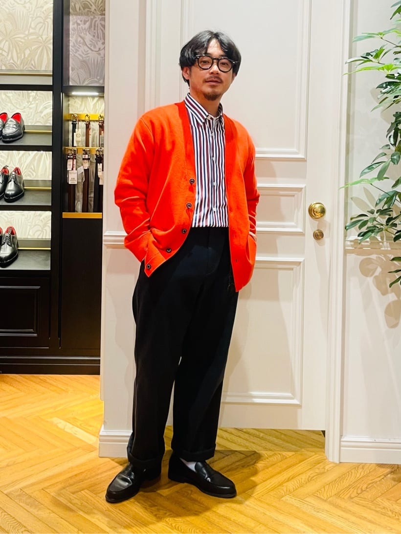 鶴田大士さんの「DRESSTERIOR｜【撥水加工/Safari5月号掲載】ローファー」を使ったコーディネート