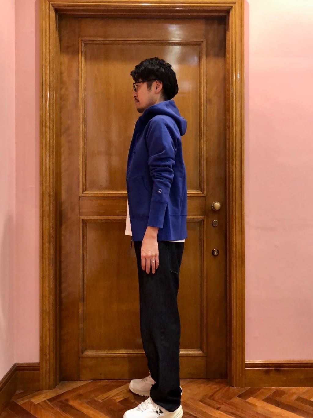 OKJさんの「DRESSTERIOR｜【ベストセラー】デキシー吊裏毛ジップアップパーカ」を使ったコーディネート