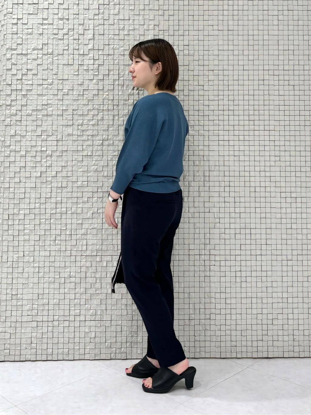 sakuさんの「INDIVI｜【セレモニーにおすすめ！】パール調トップネックレス」を使ったコーディネート