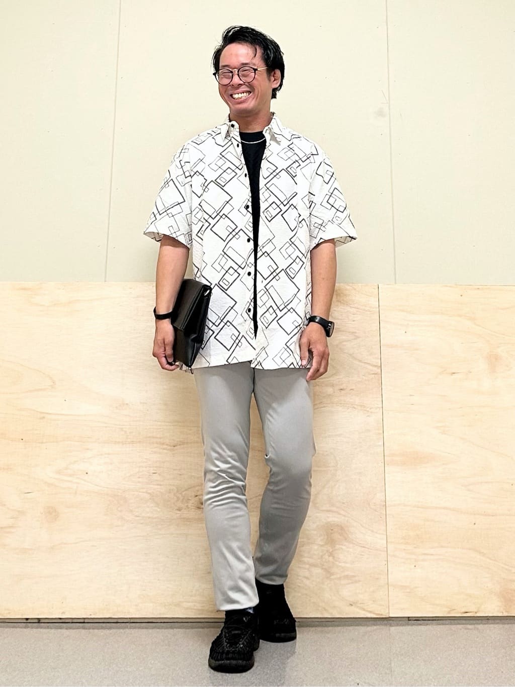 KENJI Iさんの「THE SHOP TK｜2WAYクラッチバッグ【冠婚葬祭/ビジネス/セレモニー/パーティー】」を使ったコーディネート