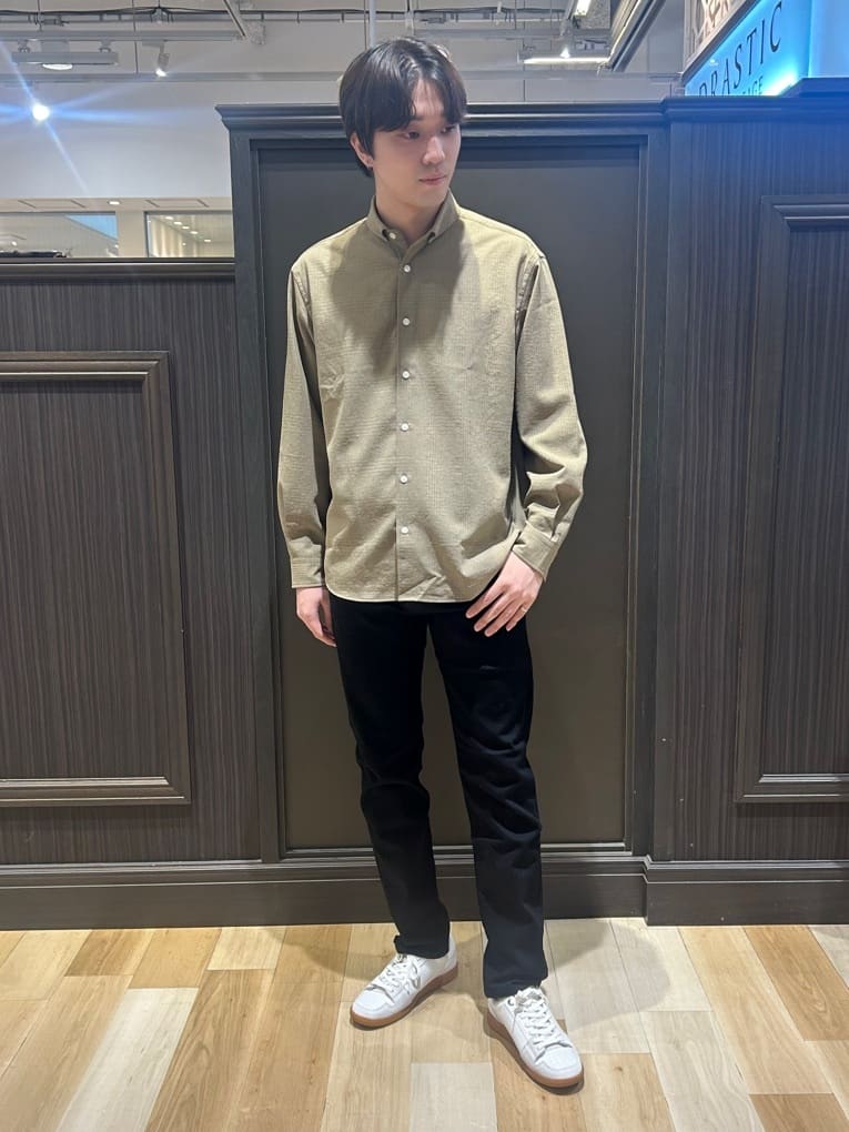 ふみふみさんの「TAKEO KIKUCHI｜【Sサイズ～】ストレッチ デニム パンツ」を使ったコーディネート