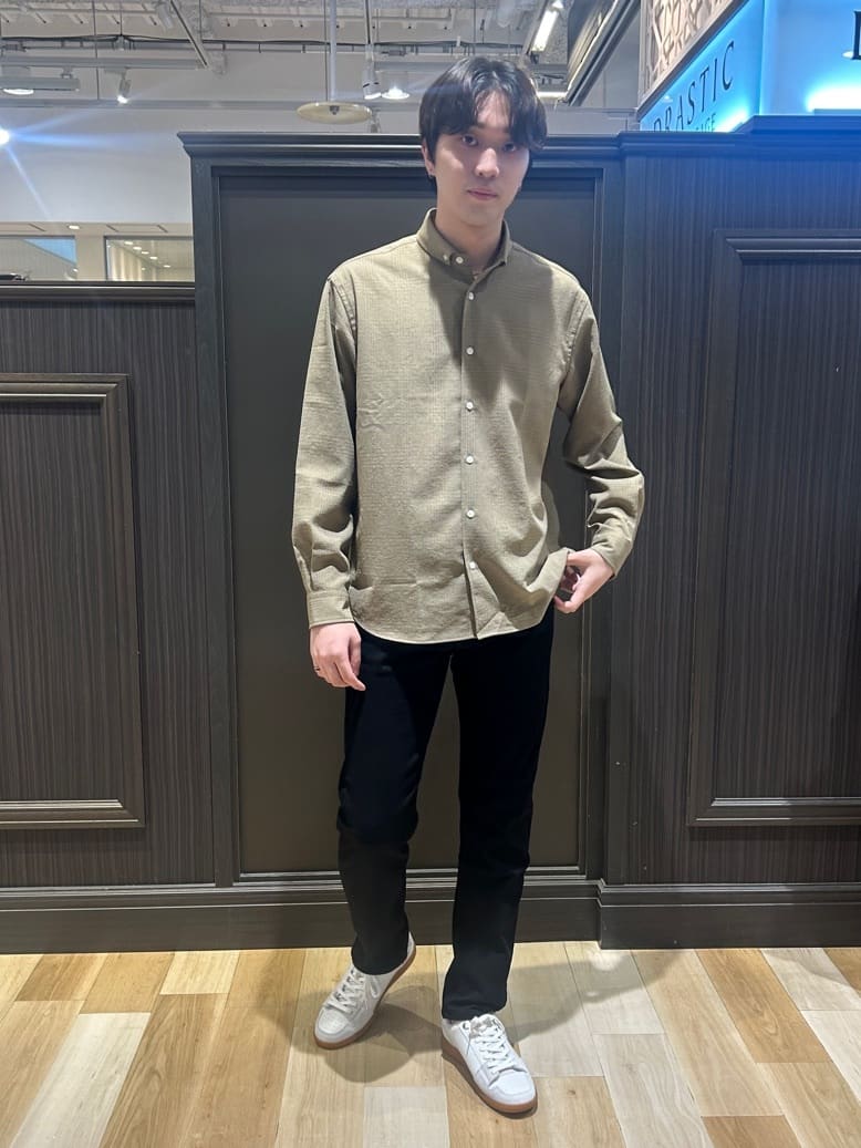 ふみふみさんの「TAKEO KIKUCHI｜【Sサイズ～】ストレッチ デニム パンツ」を使ったコーディネート