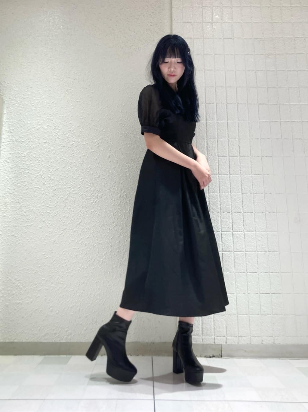 ❤︎HIME❤︎さんの「ESPERANZA｜ラク盛りショートブーツ」を使ったコーディネート