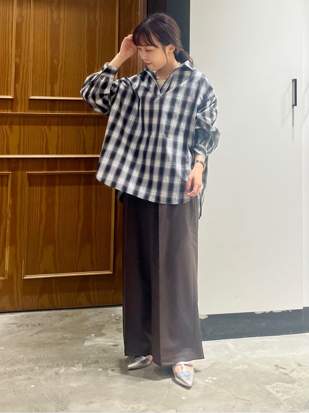 sakiiさんの「THE SHOP TK｜」を使ったコーディネート