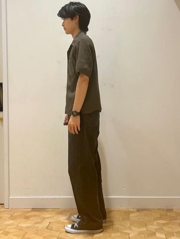 KAZUKIさんの「Dessin｜【洗える】ストレートデニム（ユニセックス）」を使ったコーディネート