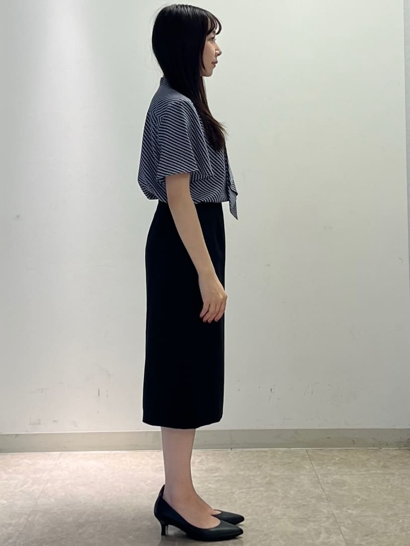KAHOさんの「UNTITLED｜【洗える通勤スーツ】レジェールギャバ ストレッチタイトスカート」を使ったコーディネート