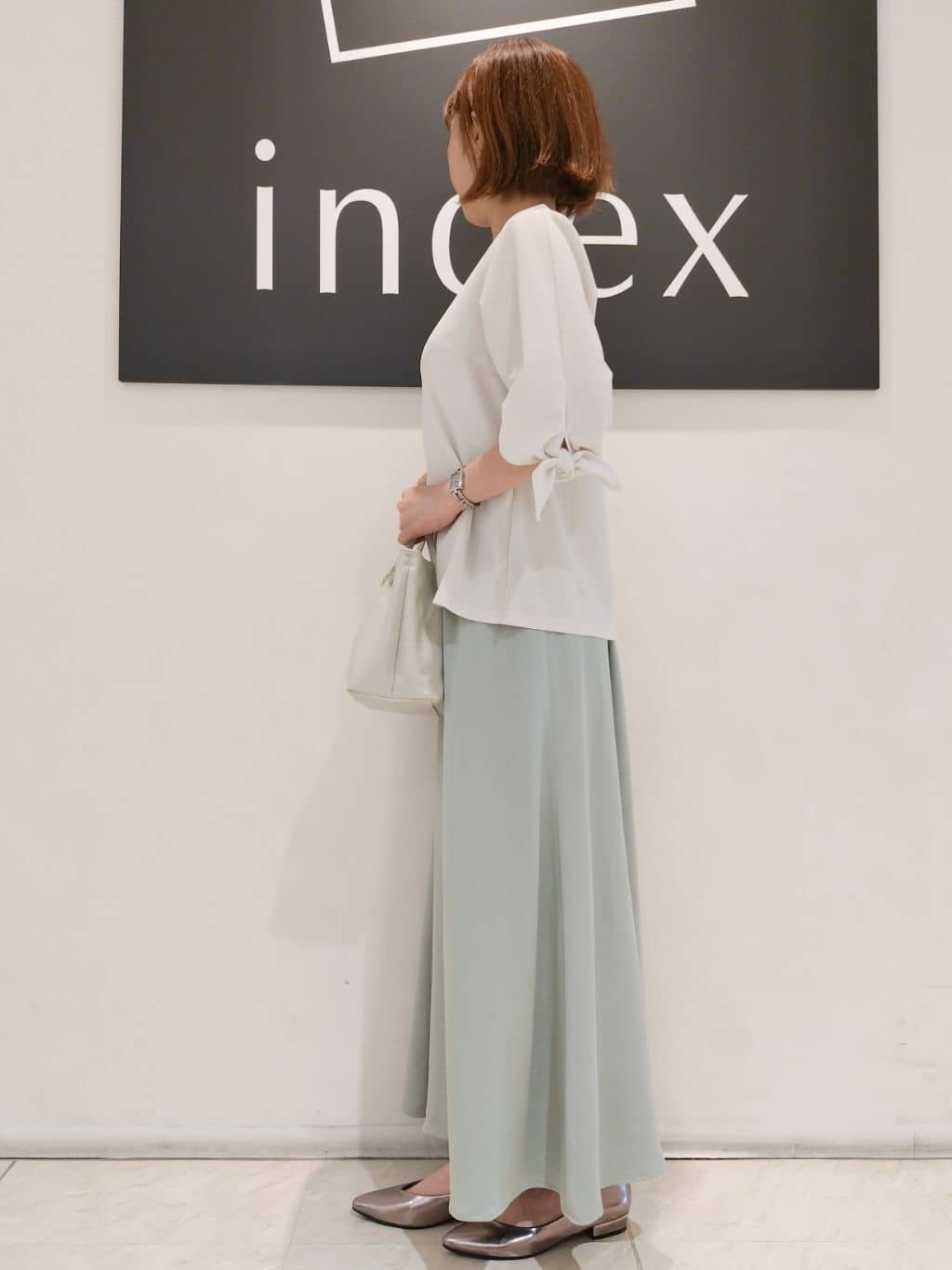 n.さんの「index｜前後2way レースタンクトップ【洗濯機洗い可】」を使ったコーディネート