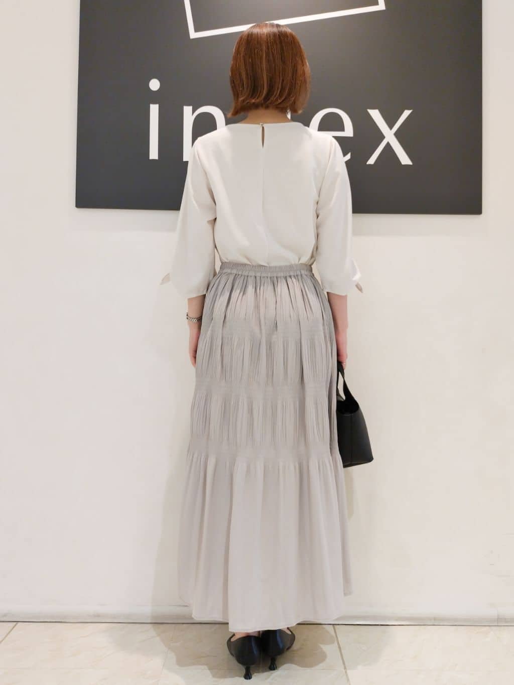n.さんの「index｜前後2way レースタンクトップ【洗濯機洗い可】」を使ったコーディネート
