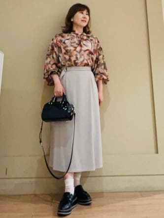 Juneさんの「UNTITLED｜リーベルラメベア天竺プルオーバファブリック」を使ったコーディネート