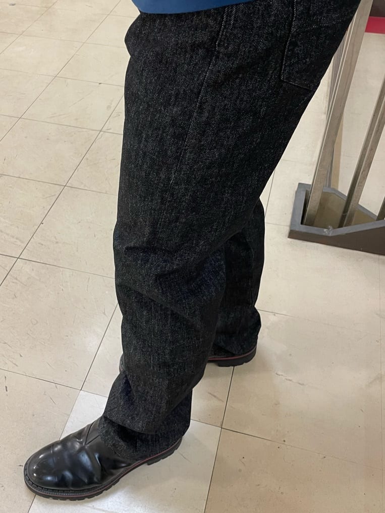 ぶうさんの「TAKEO KIKUCHI｜【モンスターストレッチ】日本製 ワンウォッシュ デニムパンツ」を使ったコーディネート