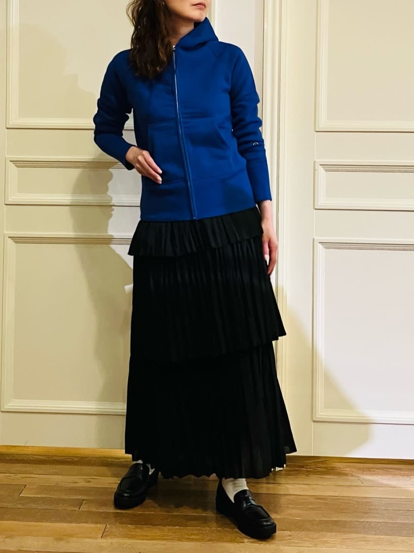 TSUKUIさんの「DRESSTERIOR｜デキシー吊裏毛ジップアップパーカ」を使ったコーディネート