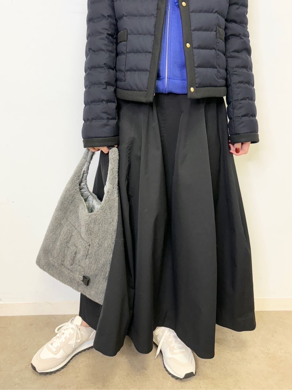清水夏姫さんの「DRESSTERIOR｜デキシー吊裏毛ジップアップパーカ」を使ったコーディネート
