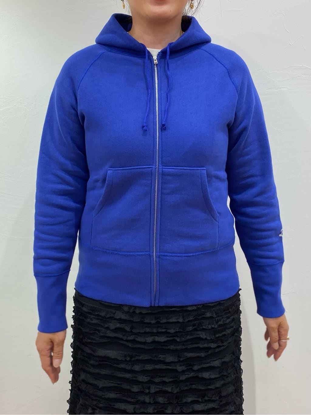 Sawaguchiさんの「DRESSTERIOR｜デキシー吊裏毛ジップアップパーカ」を使ったコーディネート