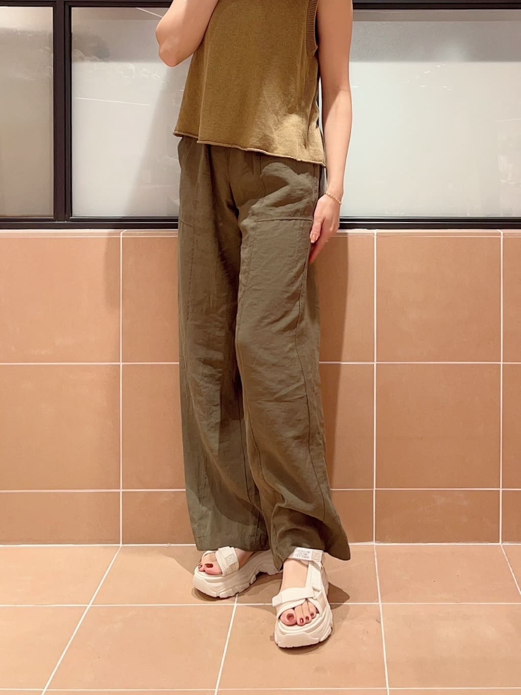 kaoriさんの「ESPERANZA｜厚底スポサン」を使ったコーディネート