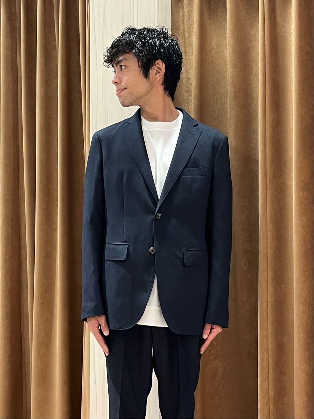URAさんの「TAKEO KIKUCHI｜ストレートチップシューズ[ メンズ ビジネス シューズ 結婚式 ]」を使ったコーディネート