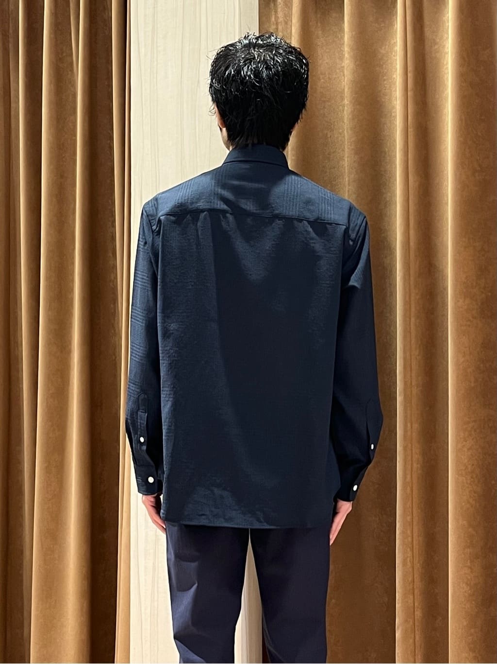 URAさんの「TAKEO KIKUCHI｜【全7サイズ&times;8色展開！】トップマルチヘリンボン パンツ」を使ったコーディネート