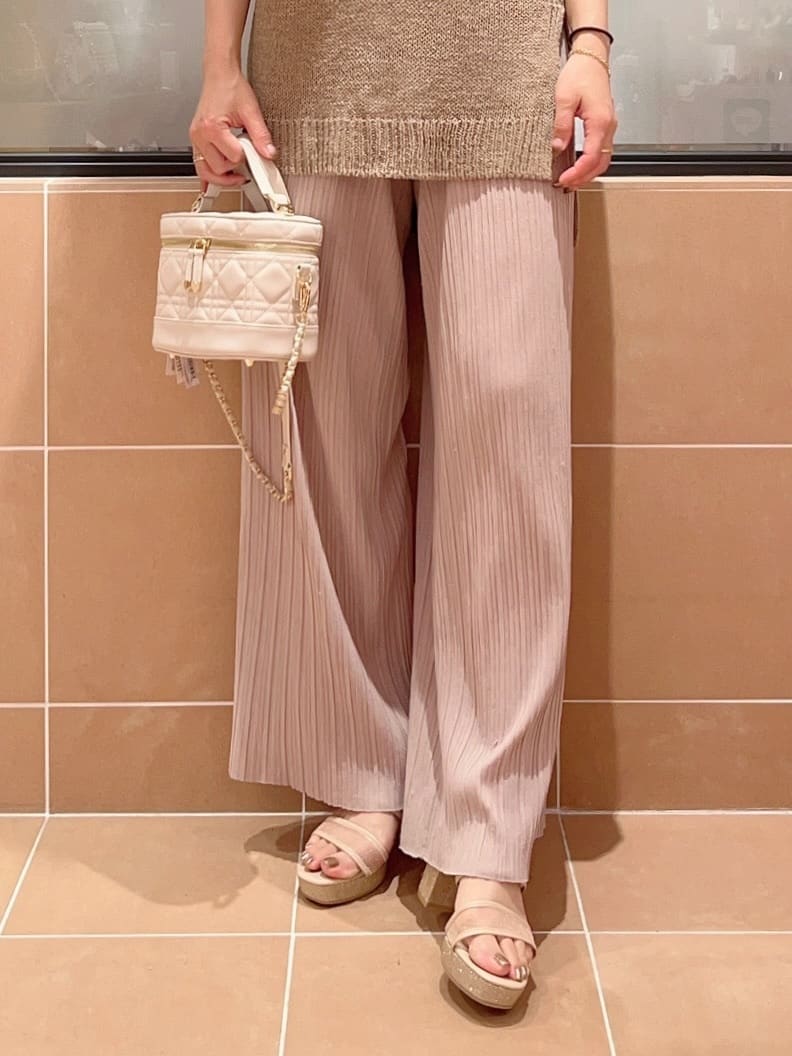 kaoriさんの「ESPERANZA｜キルティングバニティ3WAYショルダー」を使ったコーディネート