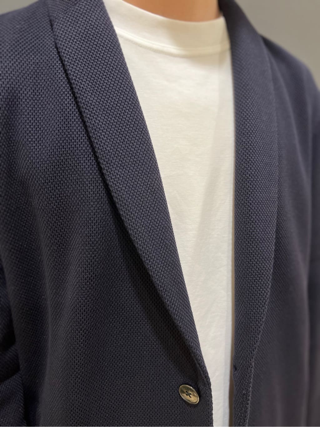 yutoさんの「TAKEO KIKUCHI｜【抗菌防臭／5サイズ展開】ハイゲージポンチ Tシャツ」を使ったコーディネート