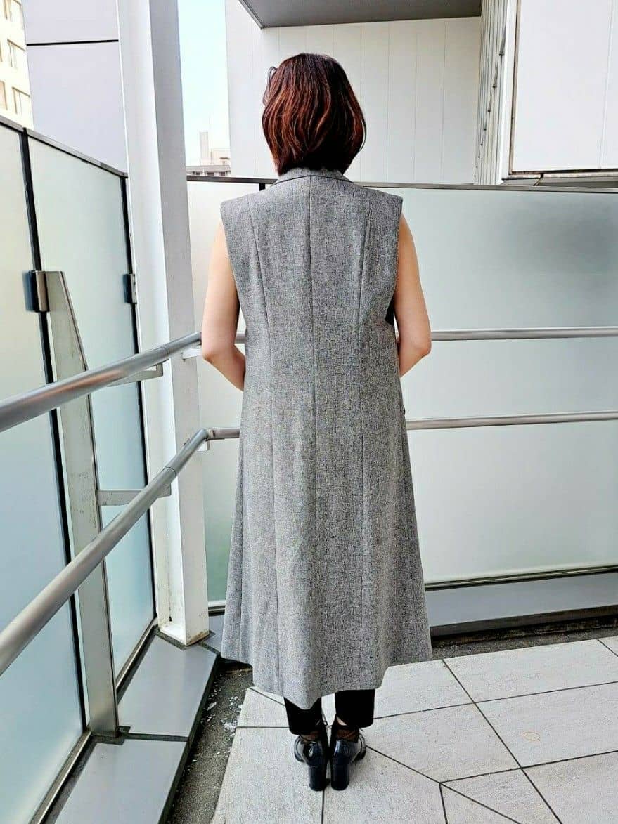 姉さんさんの「UNTITLED｜【洗える通勤スーツ】レジェールギャバ ストレッチテーパードパンツ」を使ったコーディネート