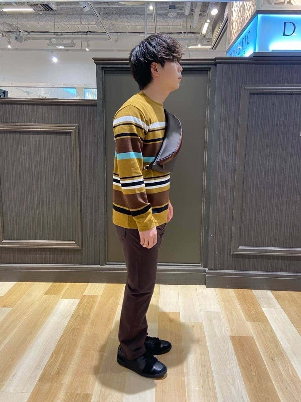 たかぽんさんの「TAKEO KIKUCHI｜【Made in JAPAN】播州織 ストレッチ パンツ」を使ったコーディネート