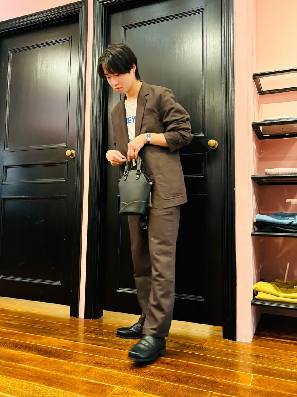 kaminaga さんの「DRESSTERIOR｜【撥水加工/Safari5月号掲載】ローファー」を使ったコーディネート