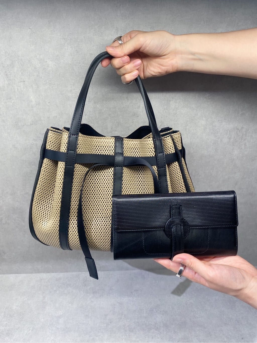 Uさんの「HIROKO HAYASHI｜PANIER（パニエ） ハンドバッグ」を使ったコーディネート